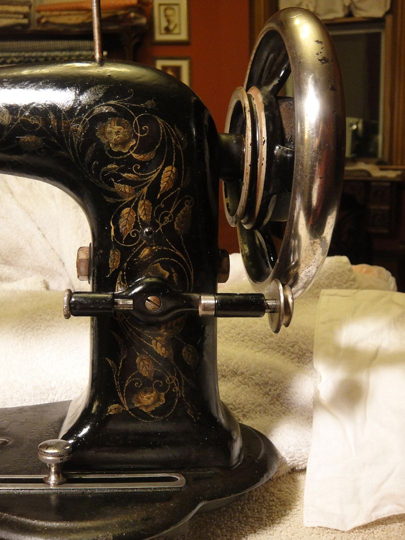 1893 Victorian Farmhouse Coming Home circa 1880s Remington Treadle